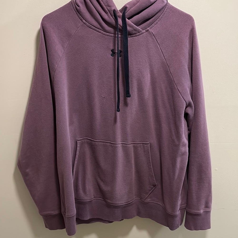 Under Armour Purple Oversized Raglan Hoodie